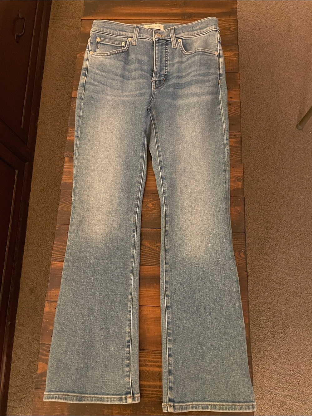 Madewell Light Blue Flare Jeans